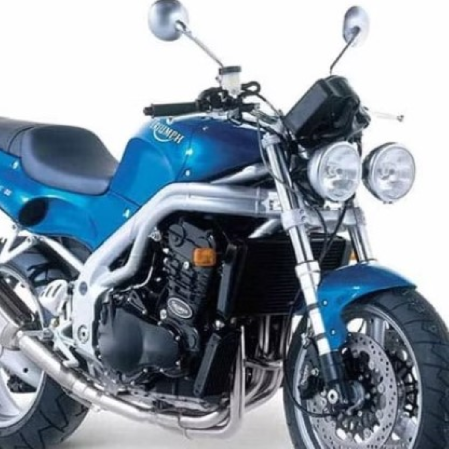 Triumph Neon Blue (code JO) Paint Product